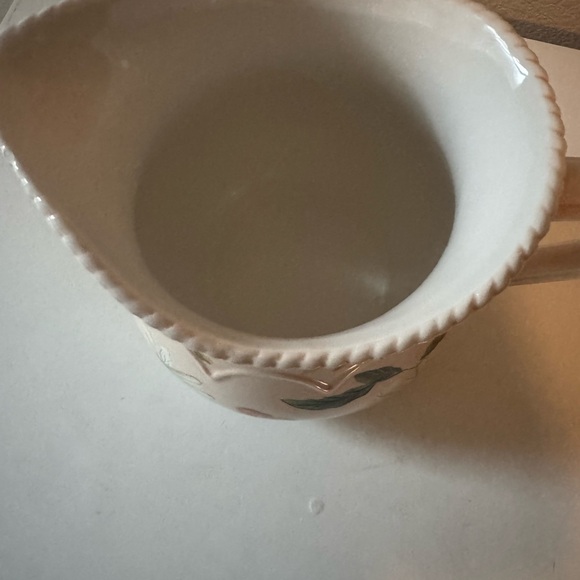 Floral Ceramic Pitcher - Picture 4 of 7